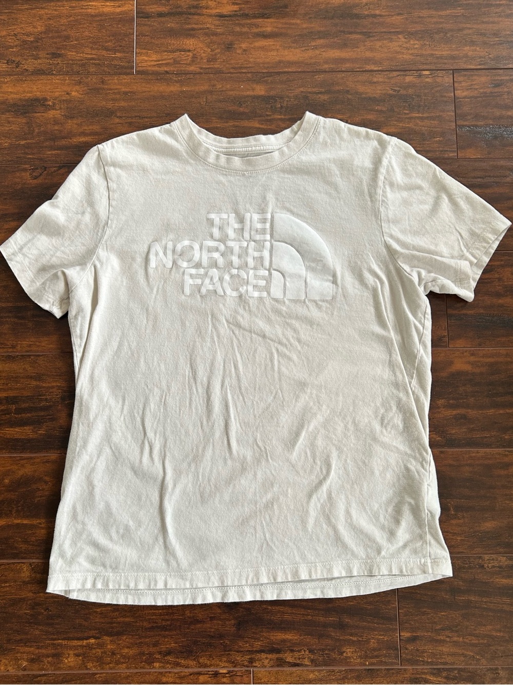 The North Face Crewneck Tee with Black Logo Women’s Size M